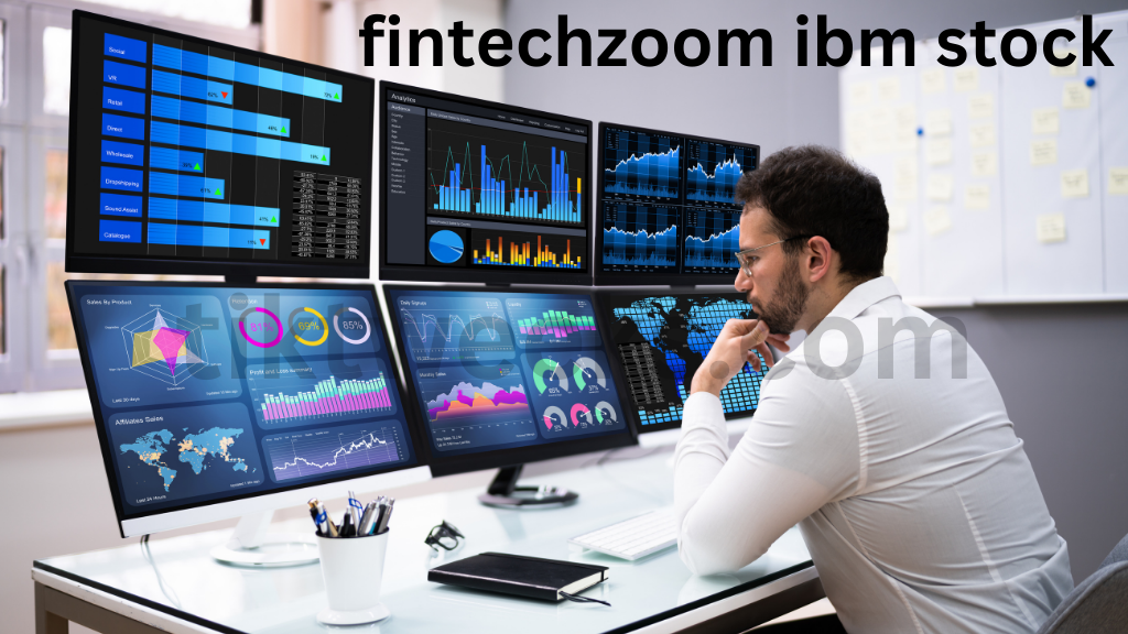 fintechzoom ibm stock